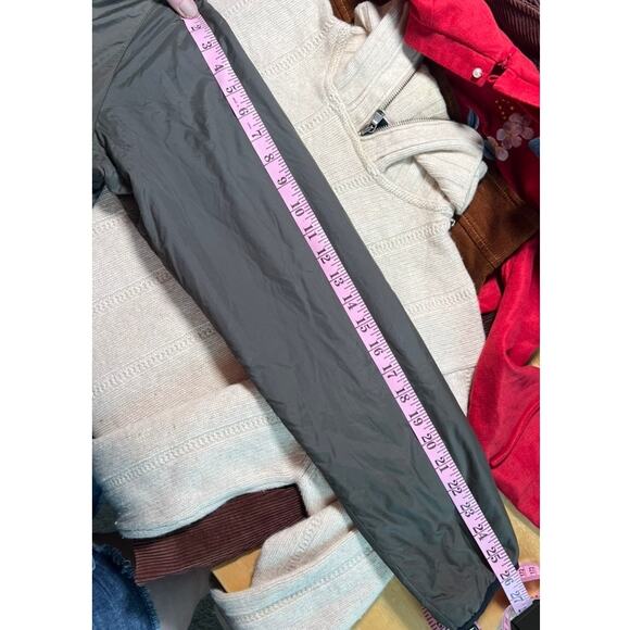 K-Way Packable Jacket Le Vrai 3.0 Claude LW Size M Green Gorpcore Travel Layer - Picture 9 of 15